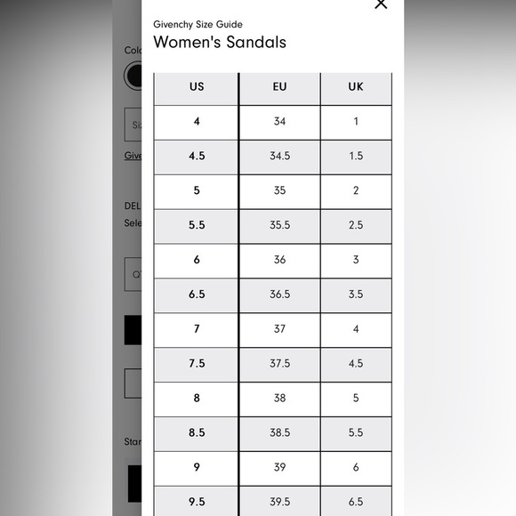 Givenchy Rivington Logo Elastic Slingback Black Leather Flats Mules 39.5 US 9.5 - Picture 12 of 13